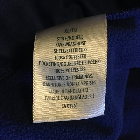 Wind River Hyper Dri HD1 Blue Fleece High Collar Jacket - Picture 11 of 16